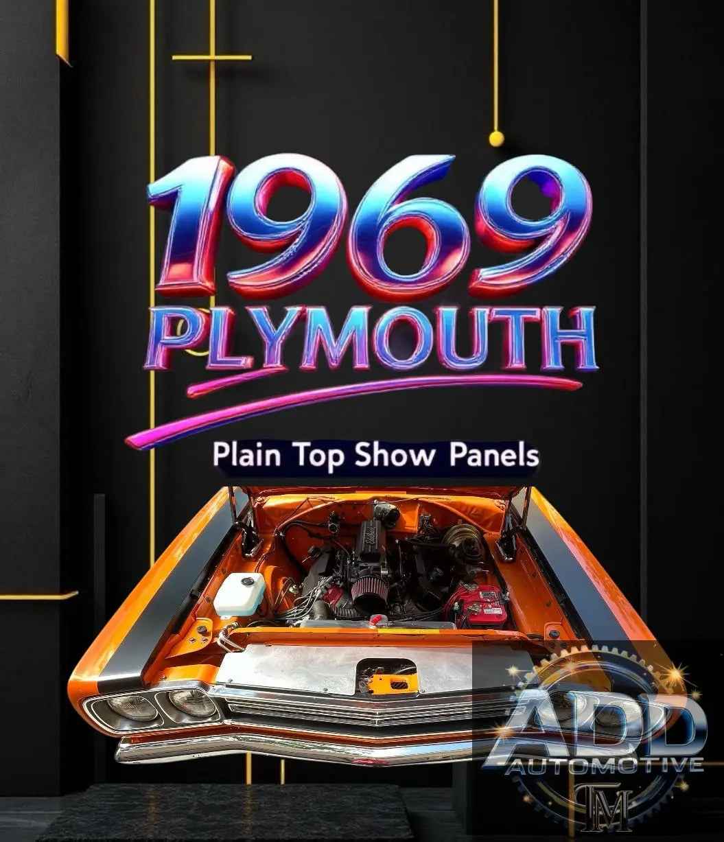 1969 Plymouth Plain Top Show Panel
