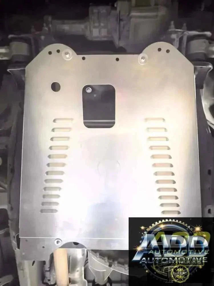 2009-2018 Ram 1500 catalytic converter shield with anti-theft security bolts and skid plate