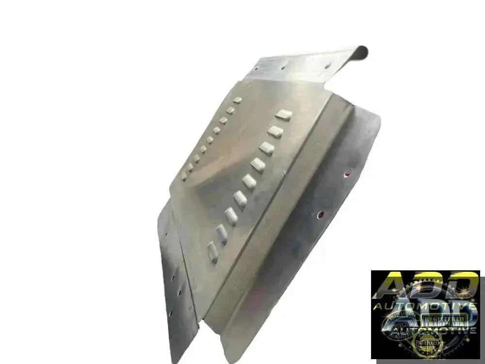 Chevrolet Silverado catalytic converter shield skid plate for 2019-2026 models with anti-theft design