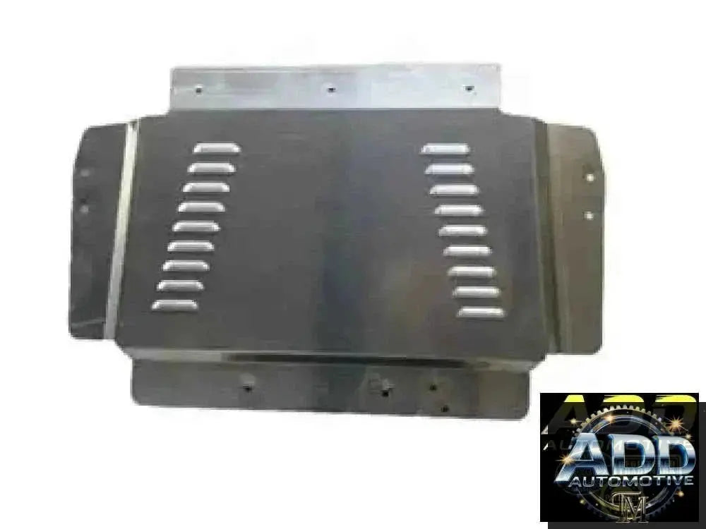 2019-2026 Chevrolet Silverado catalytic converter shield with aluminum skid plate and anti-theft features