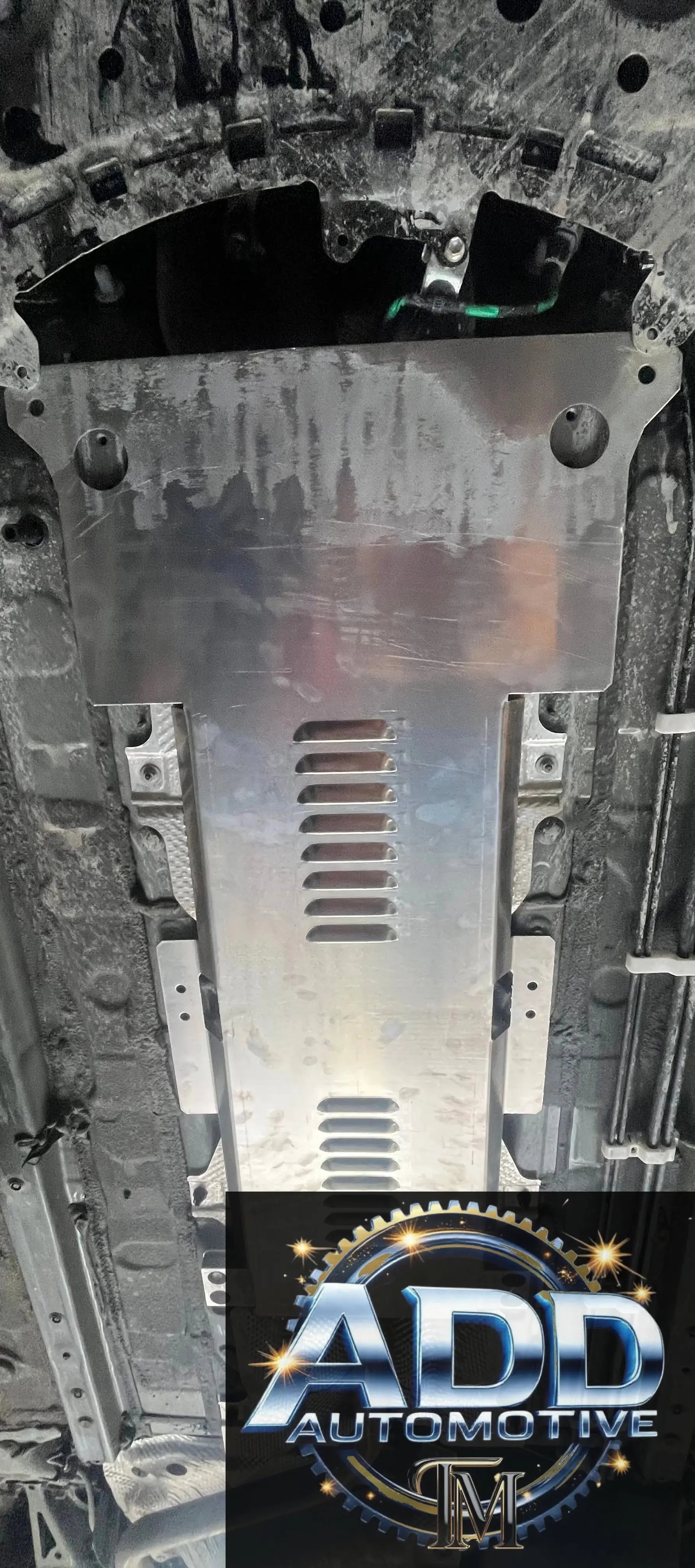 2020-2026 Toyota Corolla catalytic converter shield installed under vehicle for theft protection