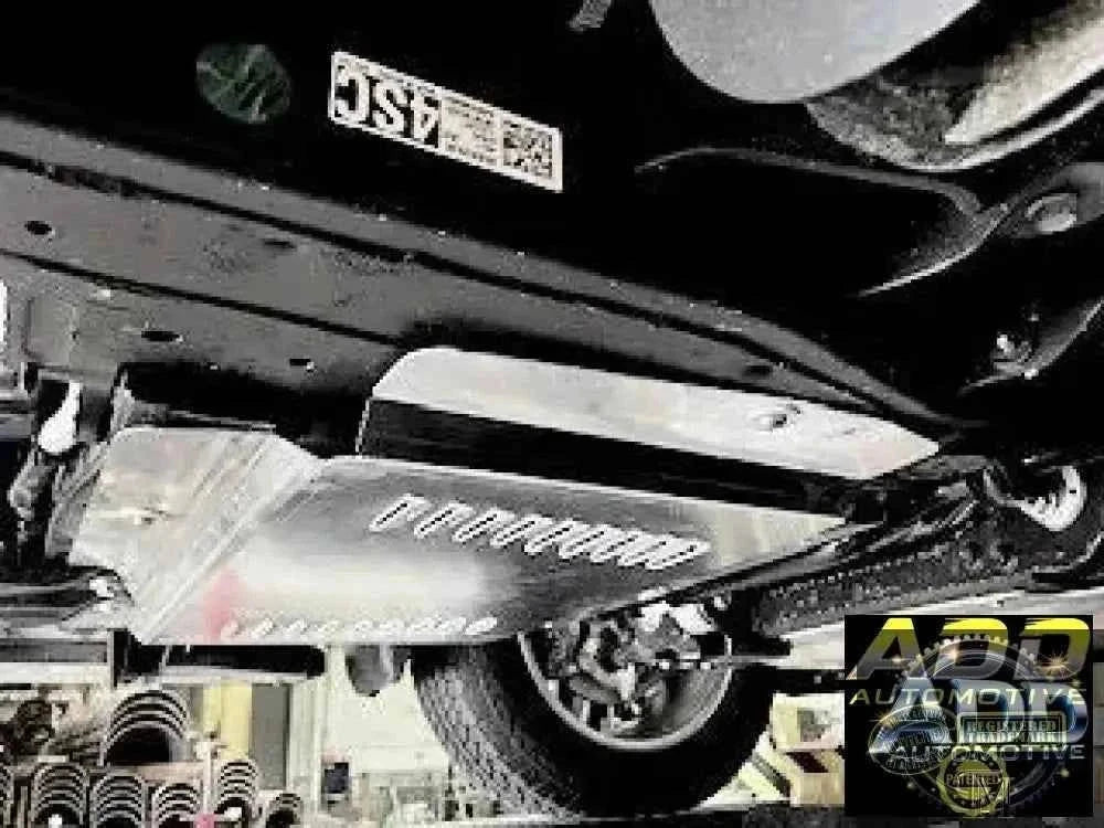 2021-2026 GMC Yukon catalytic converter shield skid plate silver aluminum anti-theft protection