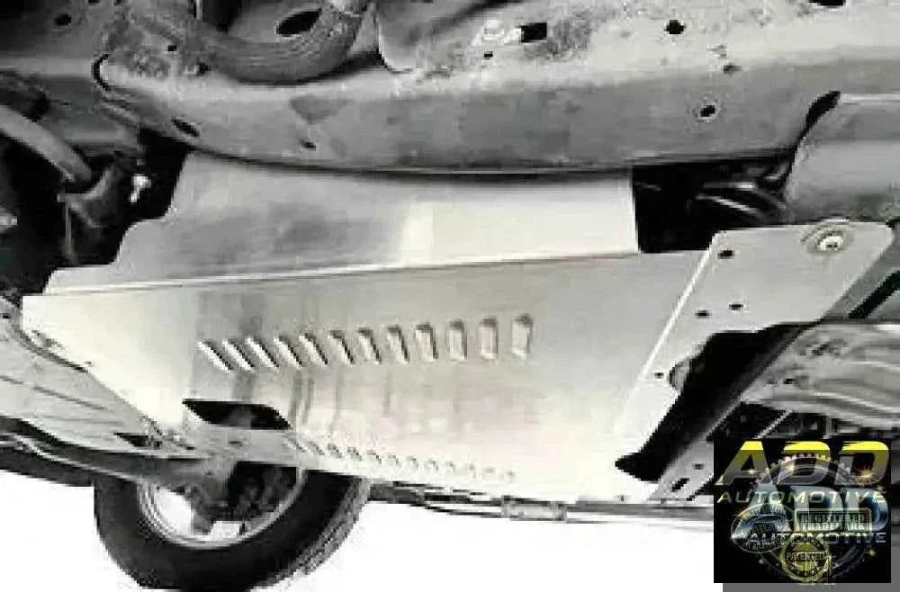 2021-2026 Ford F-150 PowerBoost catalytic converter shield with anti-theft aluminum design and louvers