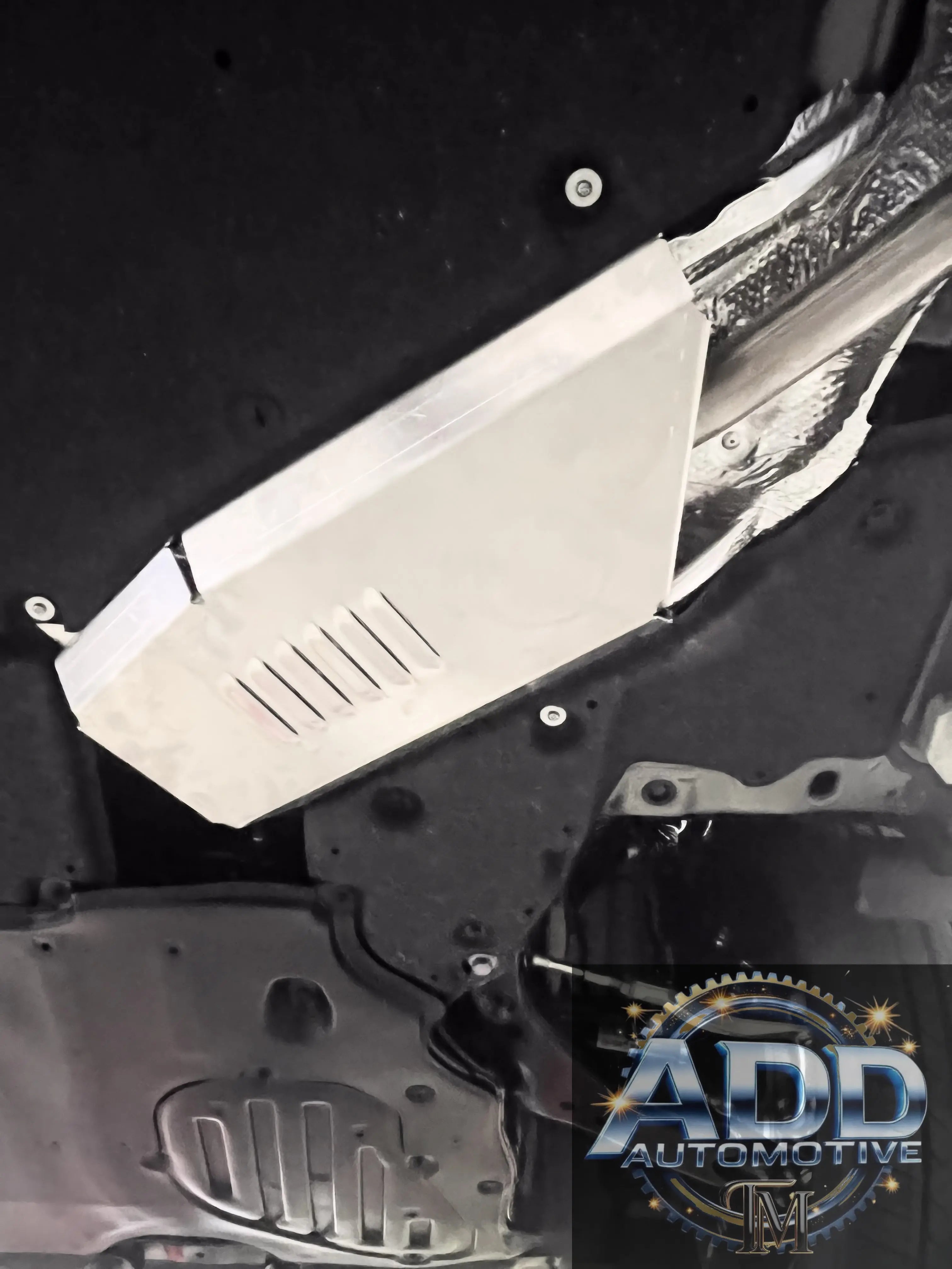 2021-2026 Toyota Sienna Hybrid catalytic converter anti-theft aluminum shield underbody protection
