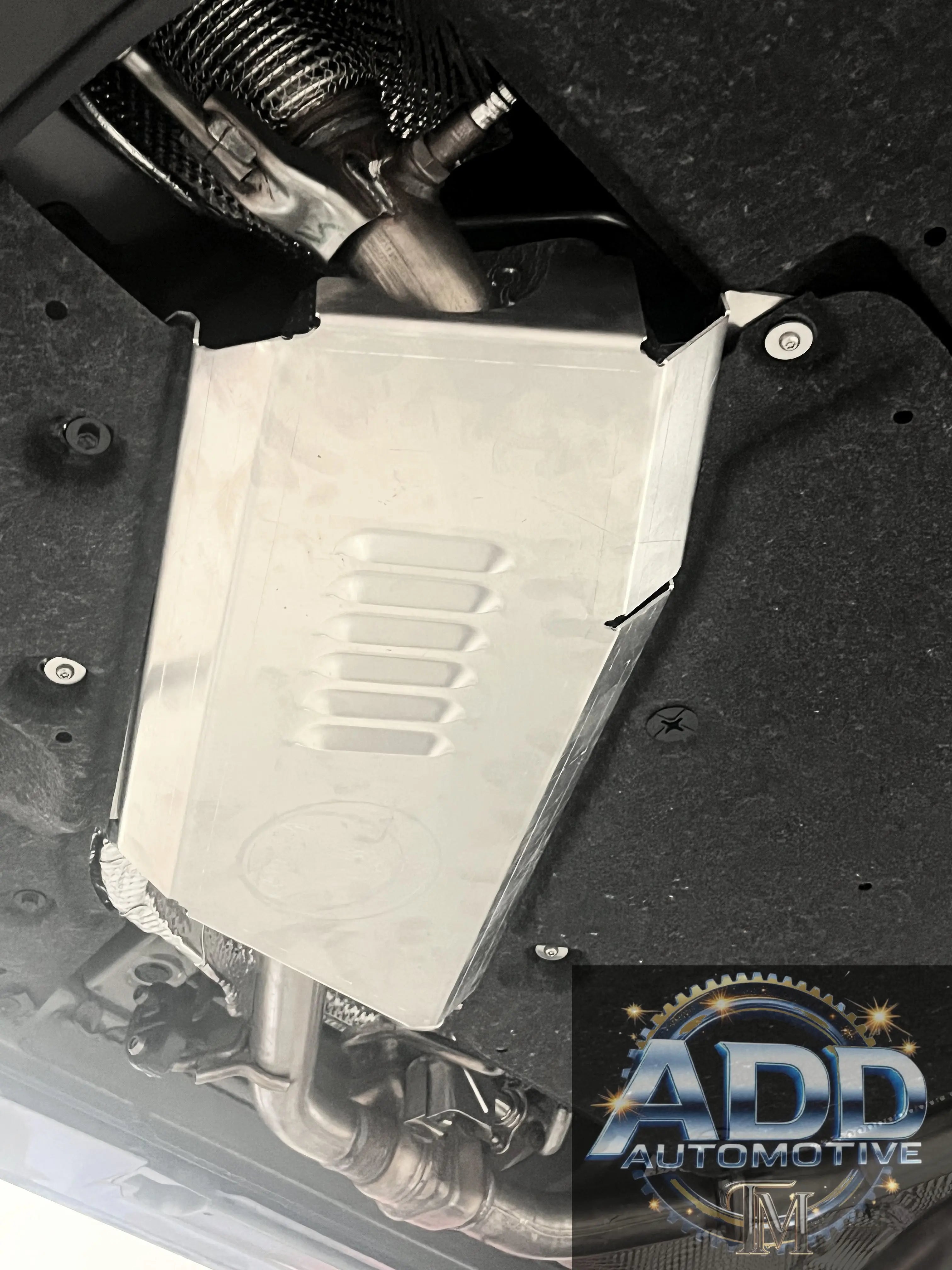 2021-2026 Toyota Sienna Hybrid catalytic converter anti-theft shield made of marine-grade aluminum