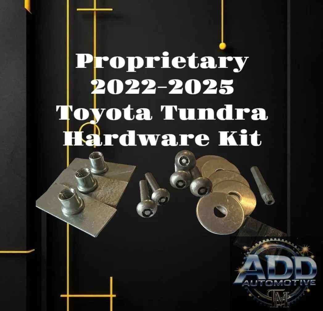 2022-2026 Tundra Cat Shield Hardware kit with patented security bolts and brackets for catalytic converter protection