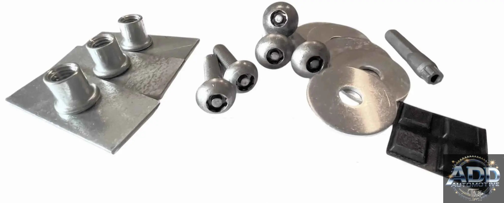 2022-2026 Tundra Cat Shield Hardware kit with patented security bolts and brackets for catalytic converter protection