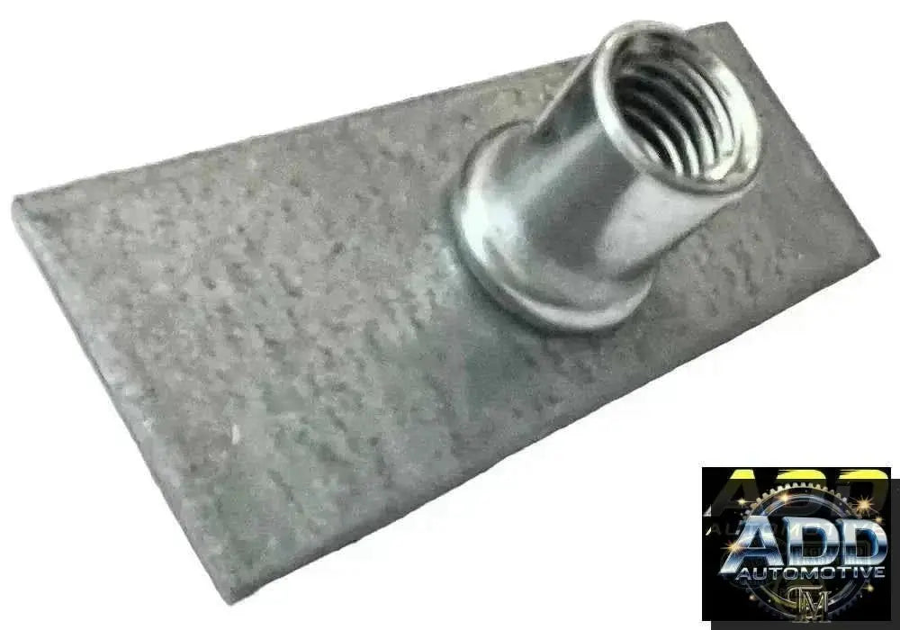 3/8 Bracket metal mounting plate with threaded insert for automotive use