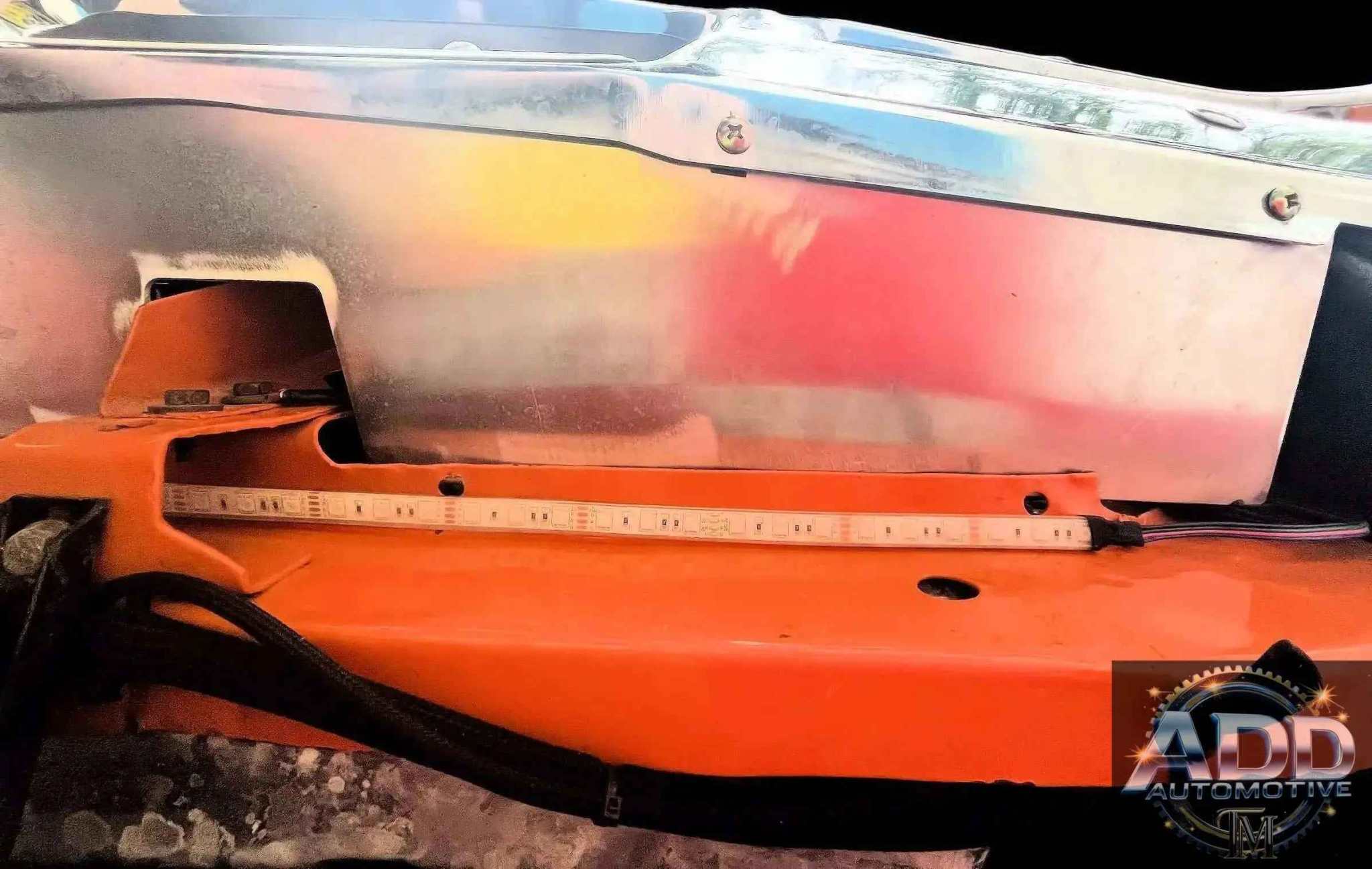 Plymouth Air Shield Stone Shield for 1968-1969 classic Mopar vehicles made of corrosion-resistant aluminum