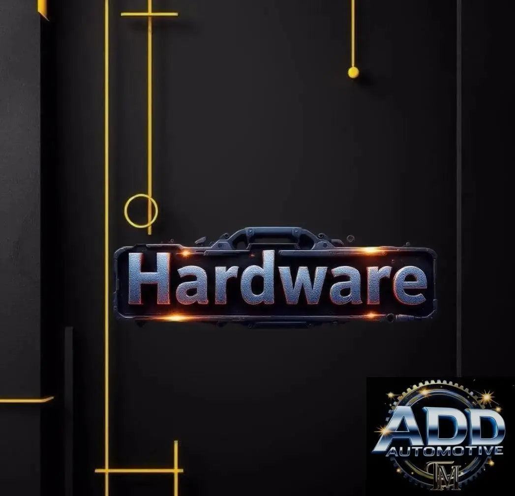 Hardware from ADD Automotive proprietary security bolts and bits made in USA for secure projects