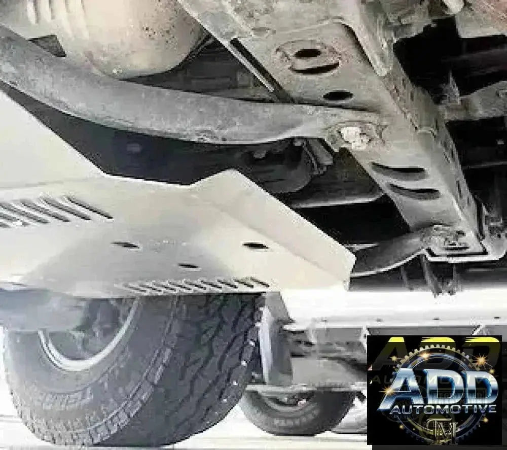 2003-2023 Lexus GX 470 catalytic converter shield made of marine-grade aluminum with louvers and security bolts