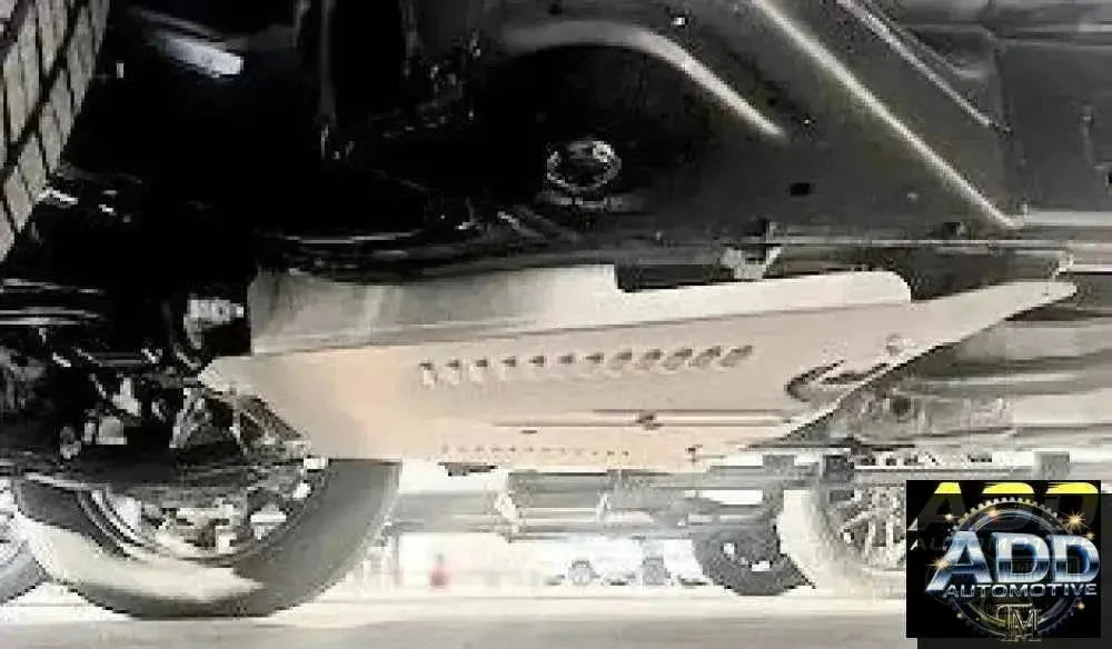 2007-2026 Toyota Tundra catalytic converter shield anti-theft aluminum underbody protector