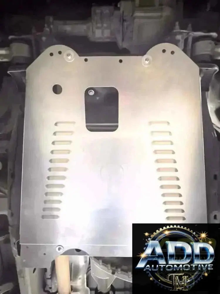 2009-2018 Ram 1500 catalytic converter shield with anti-theft security bolts and skid plate