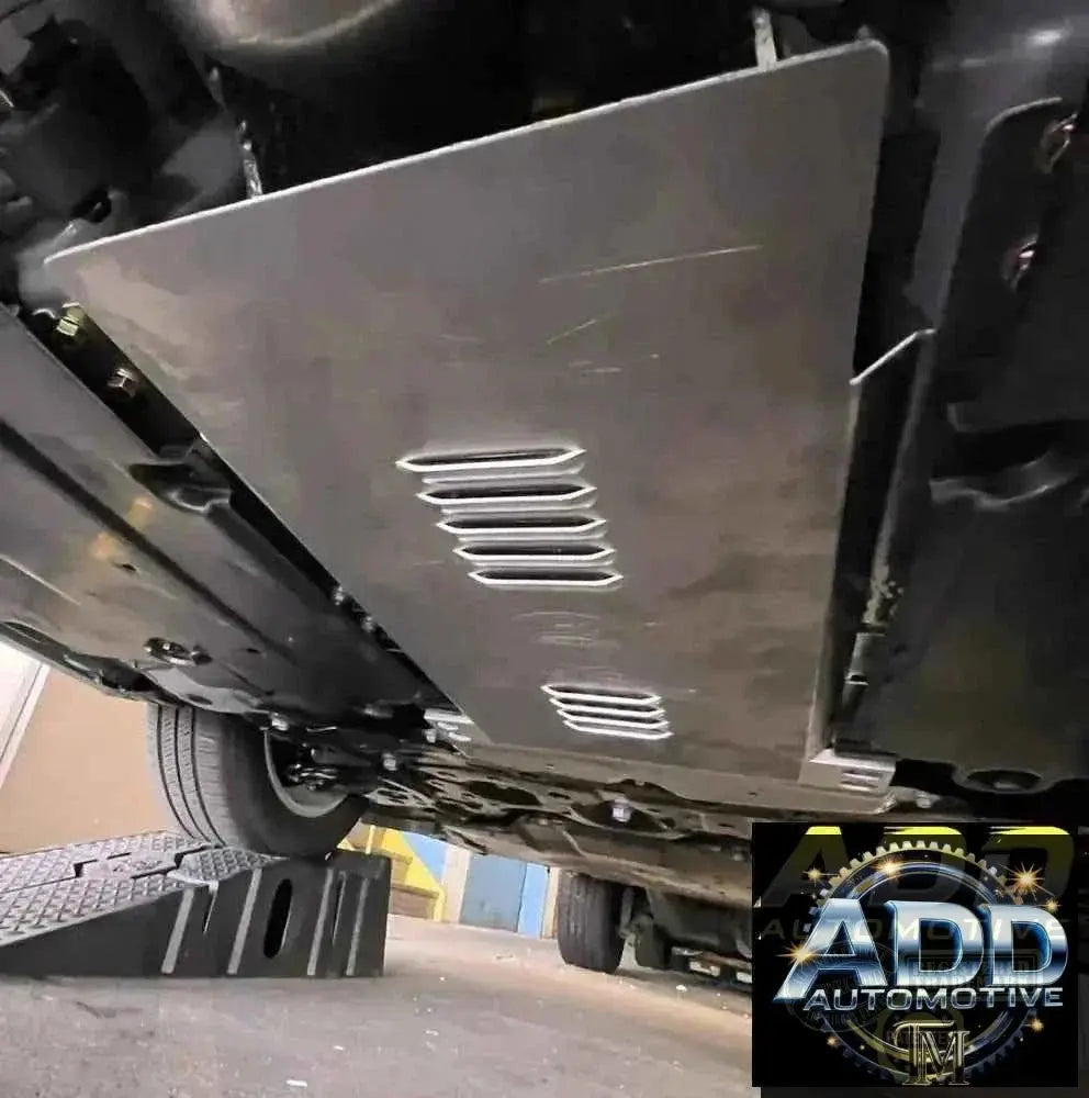 2016-2022 Toyota Prius catalytic converter shield with ventilation louvers and security bolts