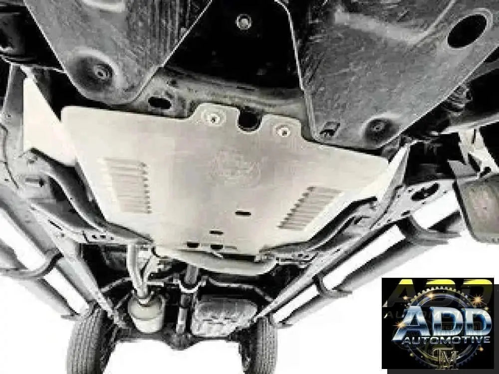 2016-2023 Toyota Tacoma 4x4 catalytic converter shield with anti-theft protection and skid plate