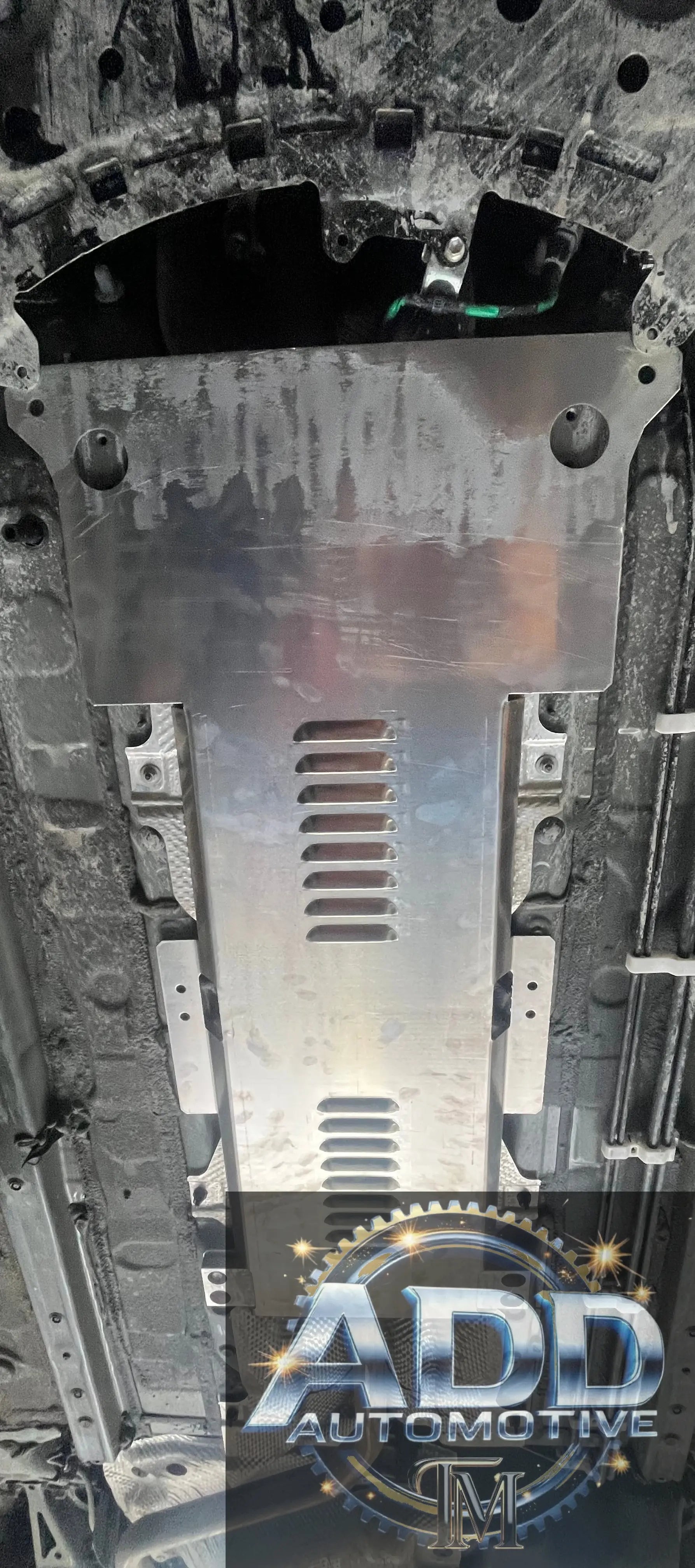 2020-2026 Toyota Corolla catalytic converter shield installed under vehicle for theft protection