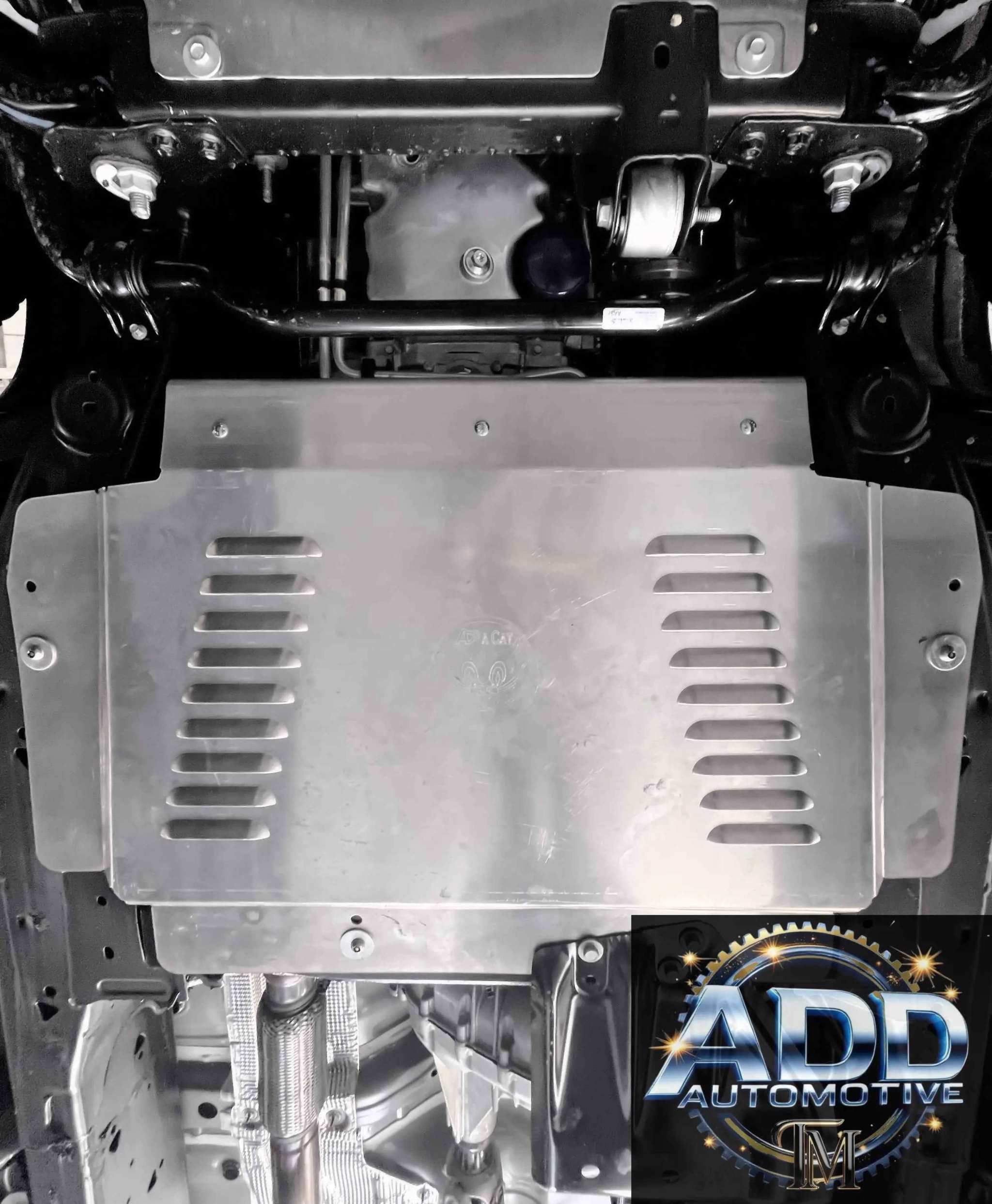2021-2026 Chevrolet Suburban catalytic converter shield with anti-theft design and skid plate
