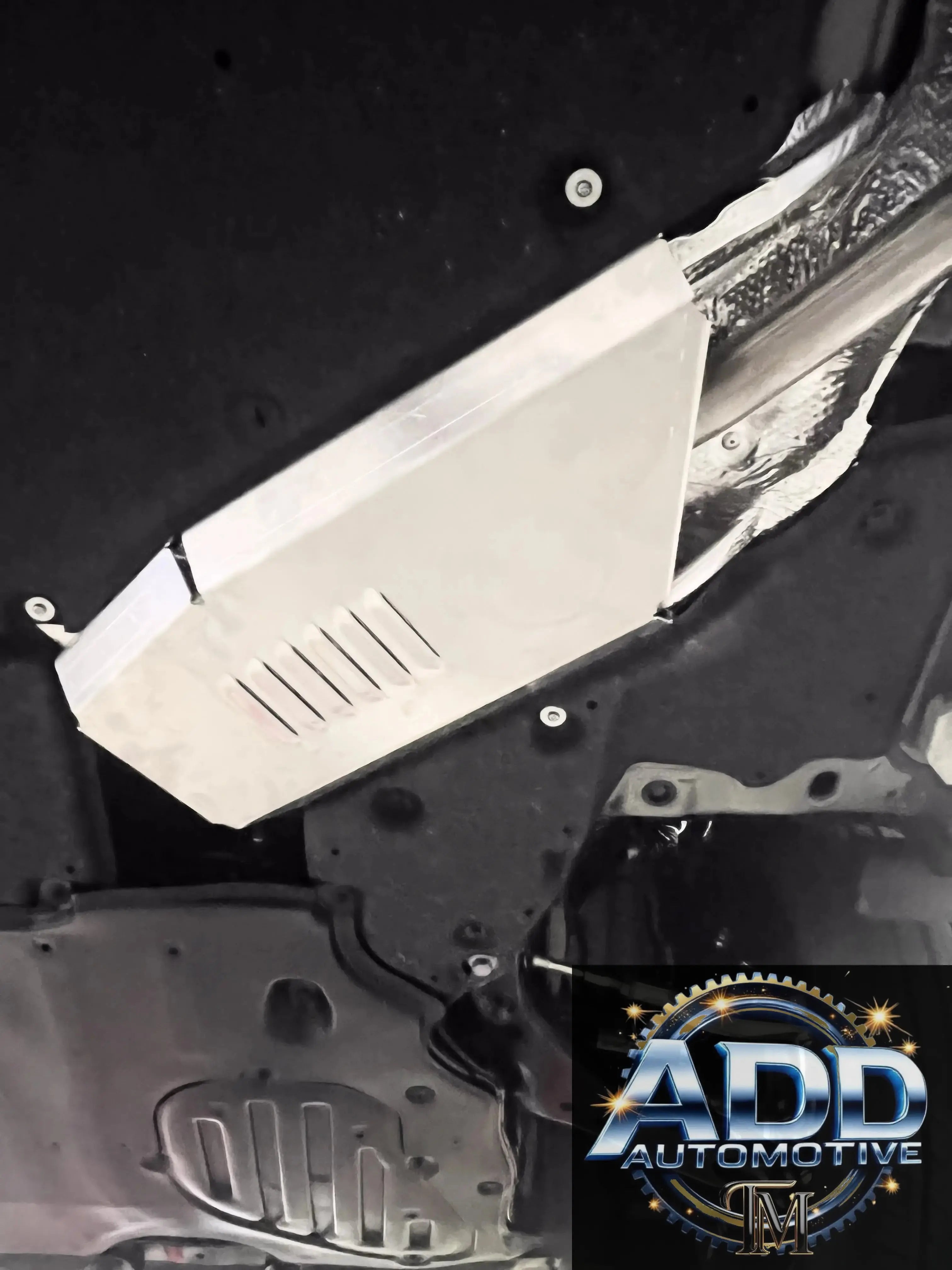 2021-2026 Toyota Sienna Hybrid catalytic converter anti-theft aluminum shield underbody protection