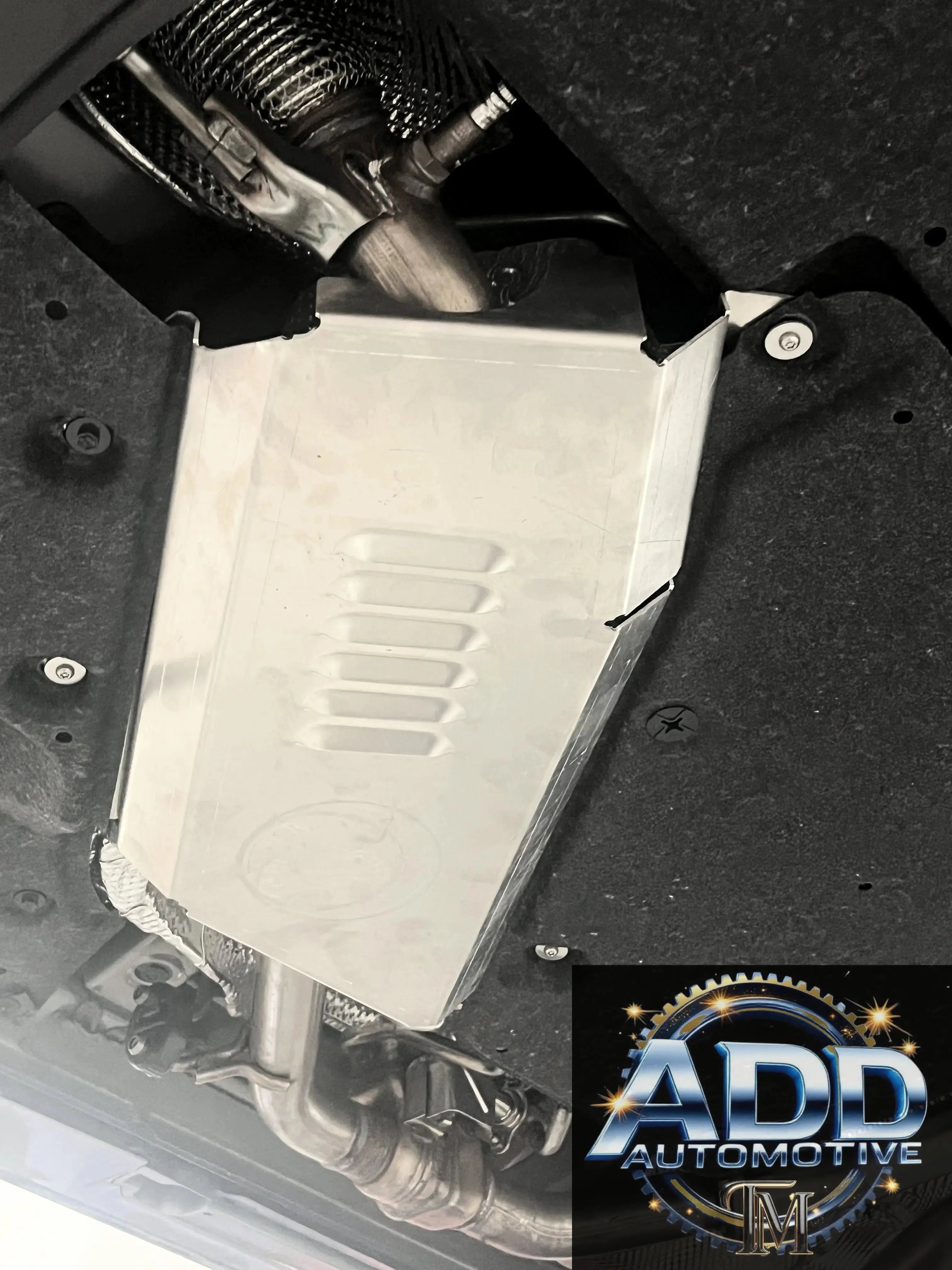 2021-2026 Toyota Sienna Hybrid catalytic converter anti-theft shield made of marine-grade aluminum