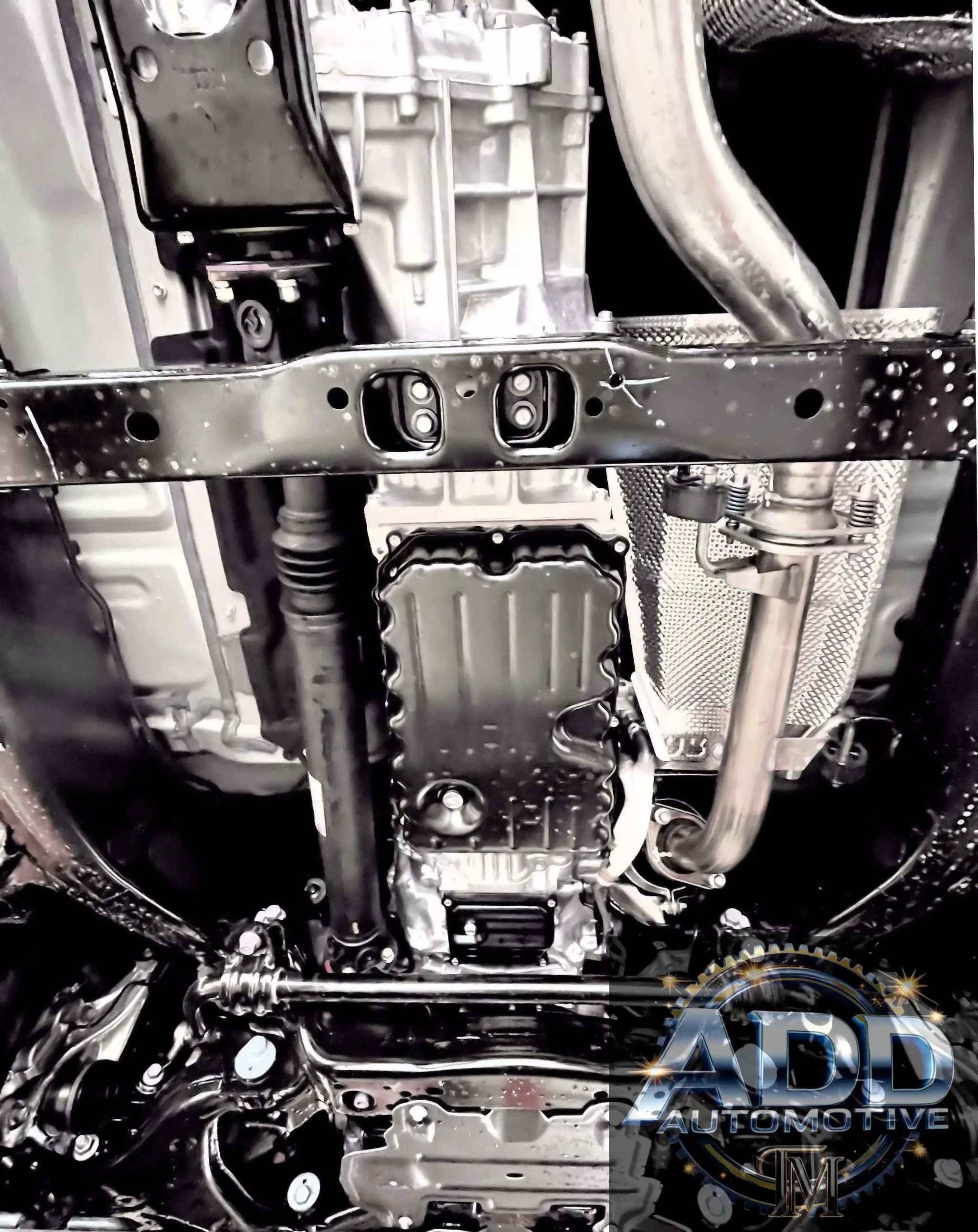 2024-2026 Toyota Tacoma Hybrid catalytic converter shield in marine grade aluminum with security bolts and louvers for ventilation