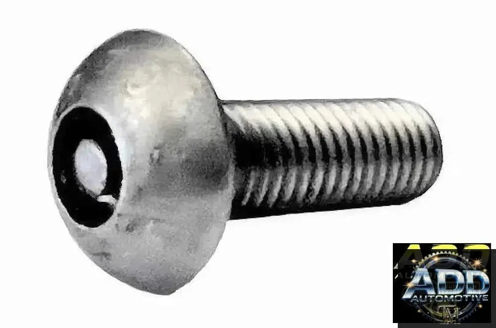 Tamper-resistant 3/8-inch security bolt for automotive catalytic converter shield installation
