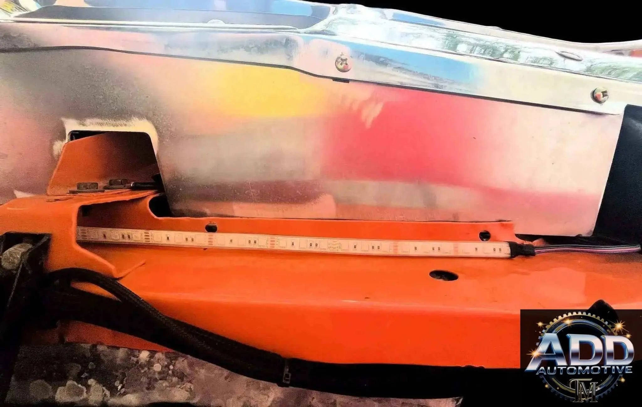 Plymouth Air Shield Stone Shield for 1968-1969 classic Mopar vehicles made of corrosion-resistant aluminum